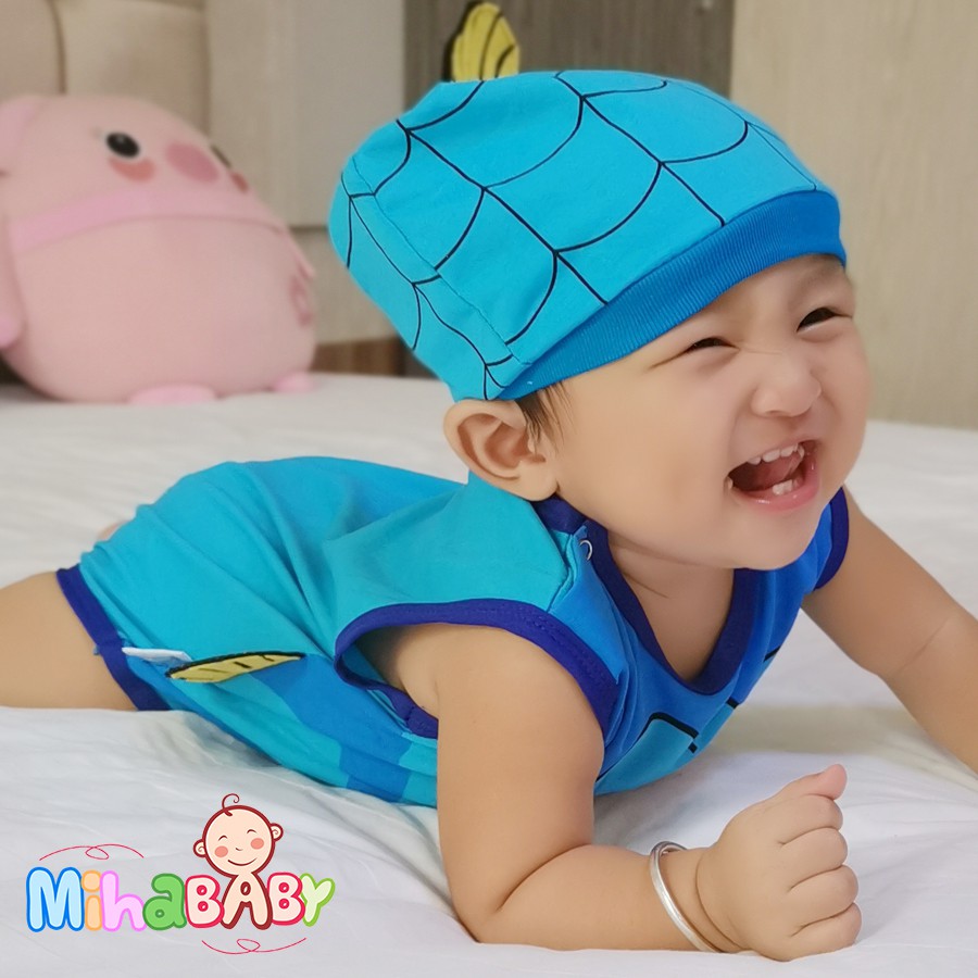 Bộ Bodysuit Cho Bé Hình Cá Dory - BDS_DORY