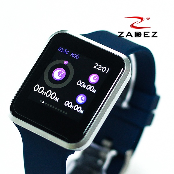 SmartWatch Đồng Hồ Thông Minh ZADEZ Square 2 Kháng Nước IP67, 8 Chế Độ Theo Dõi - Hàng Chính Hãng