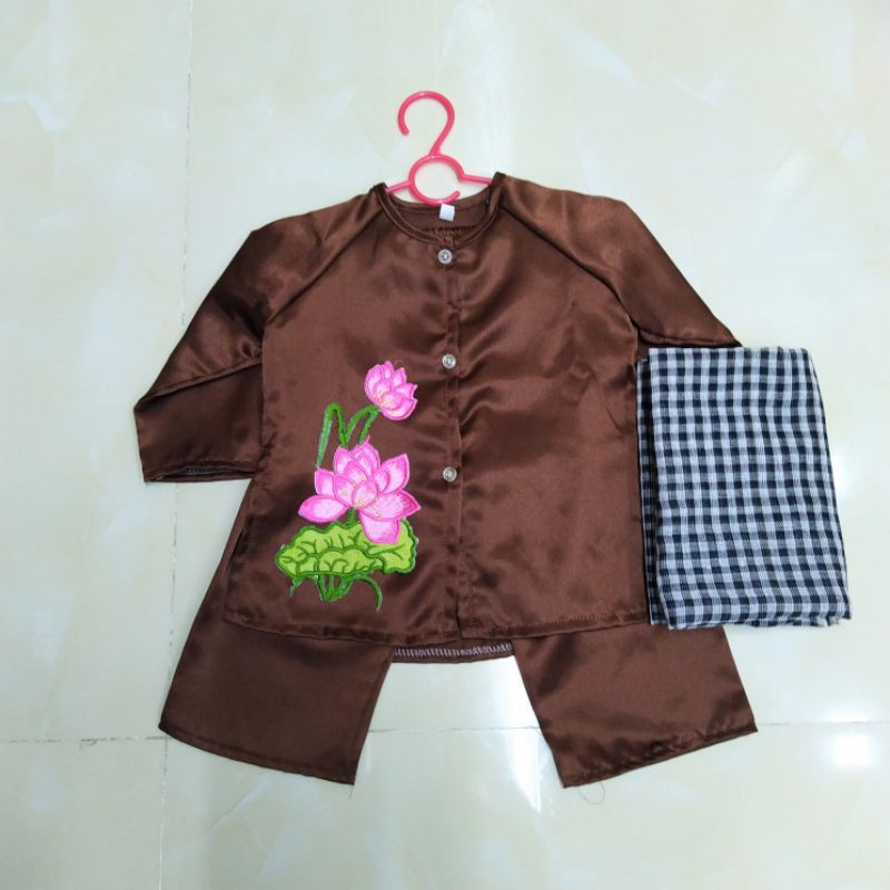 Bà Ba Cho Bé- Mẫu Hoa Sen