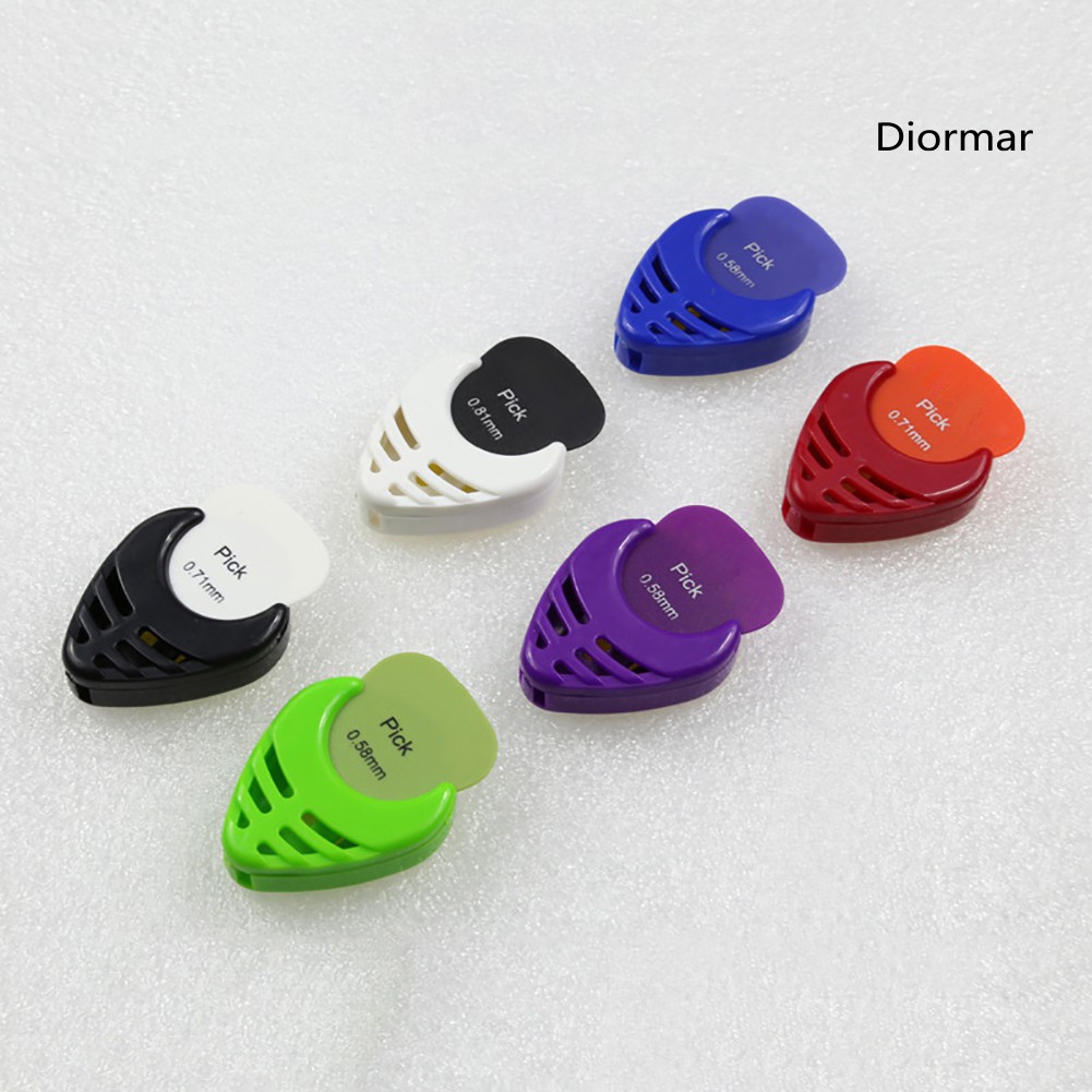 Hộp đựng miếng gảy đàn guitar hình trái tim tiện lợi