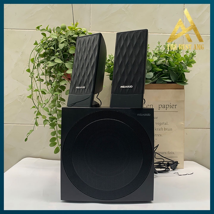Loa Máy Tính Để Bàn Bluetooth Công Suất Lớn Chính Hãng Microlab M300BT - Loa Vi Tính Laptop Âm Thanh Cực Đỉnh
