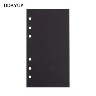 Sổ Tay 6 Vòng A5 / A6 / A7 Màu Đen