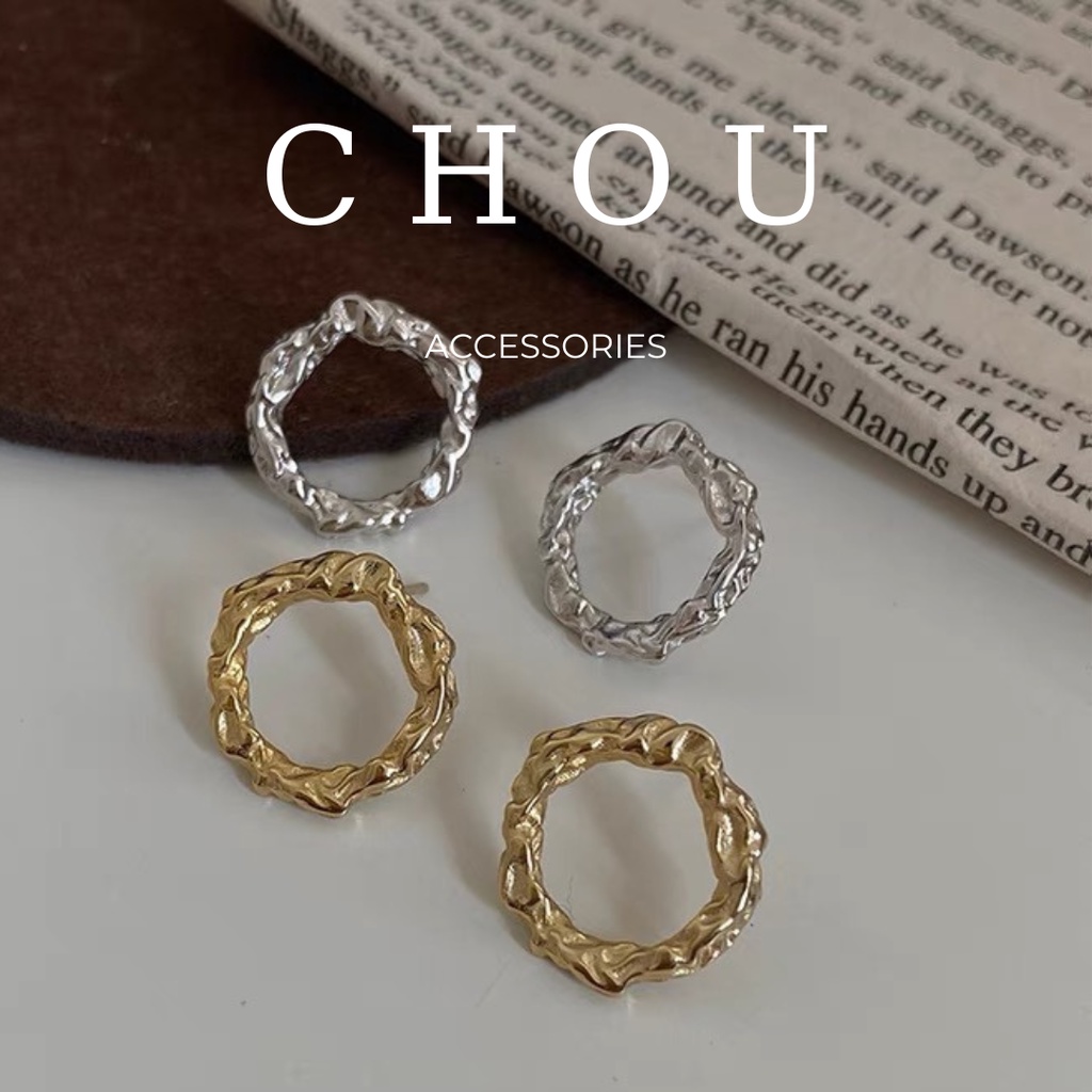 Bông Tai Vòng Tròn Basic | CHOU ACCESSORIES |