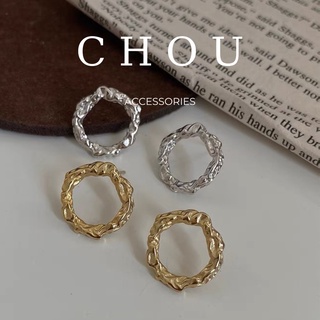 Bông tai vòng tròn basic | chou accessories |