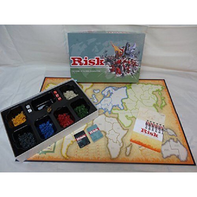 Trò chơi Boardgame Risk - Bộ xanh - Chiến Tranh Thế Giới - BoardgameHCM
