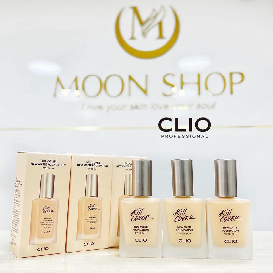 KEM NỀN CLIO KILL COVER NEW MATTE FOUNDATION SPF20 15ML CHÍNH HÃNG - 11462