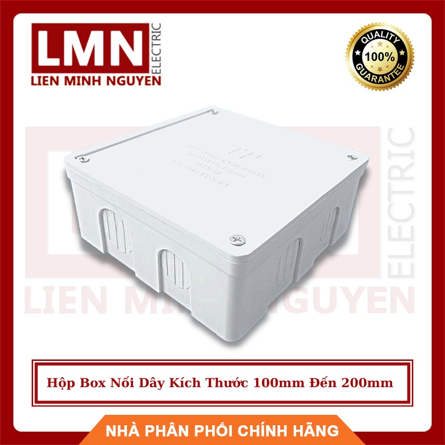 Hộp Box Nối Dây Kích Thước 100mm Đến 200mm - Hàng Việt Nam, Chất Lượng Cao