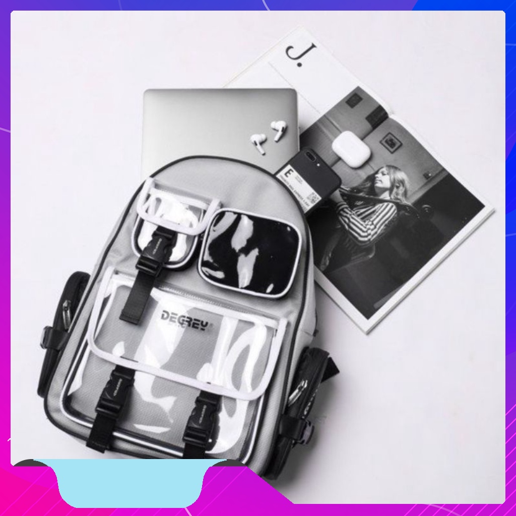 Balo Basic Backpack Degrey Xám - BBD Xám balo_5035