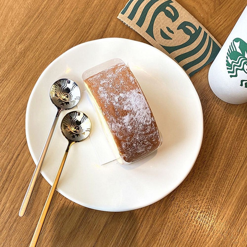 STARBUCKS Muỗng Khuấy Cà Phê / Cocktail / Mật Ong Nhiều Màu Sắc Tiện Dụng Cho Nhà Bếp / Dã Ngoại