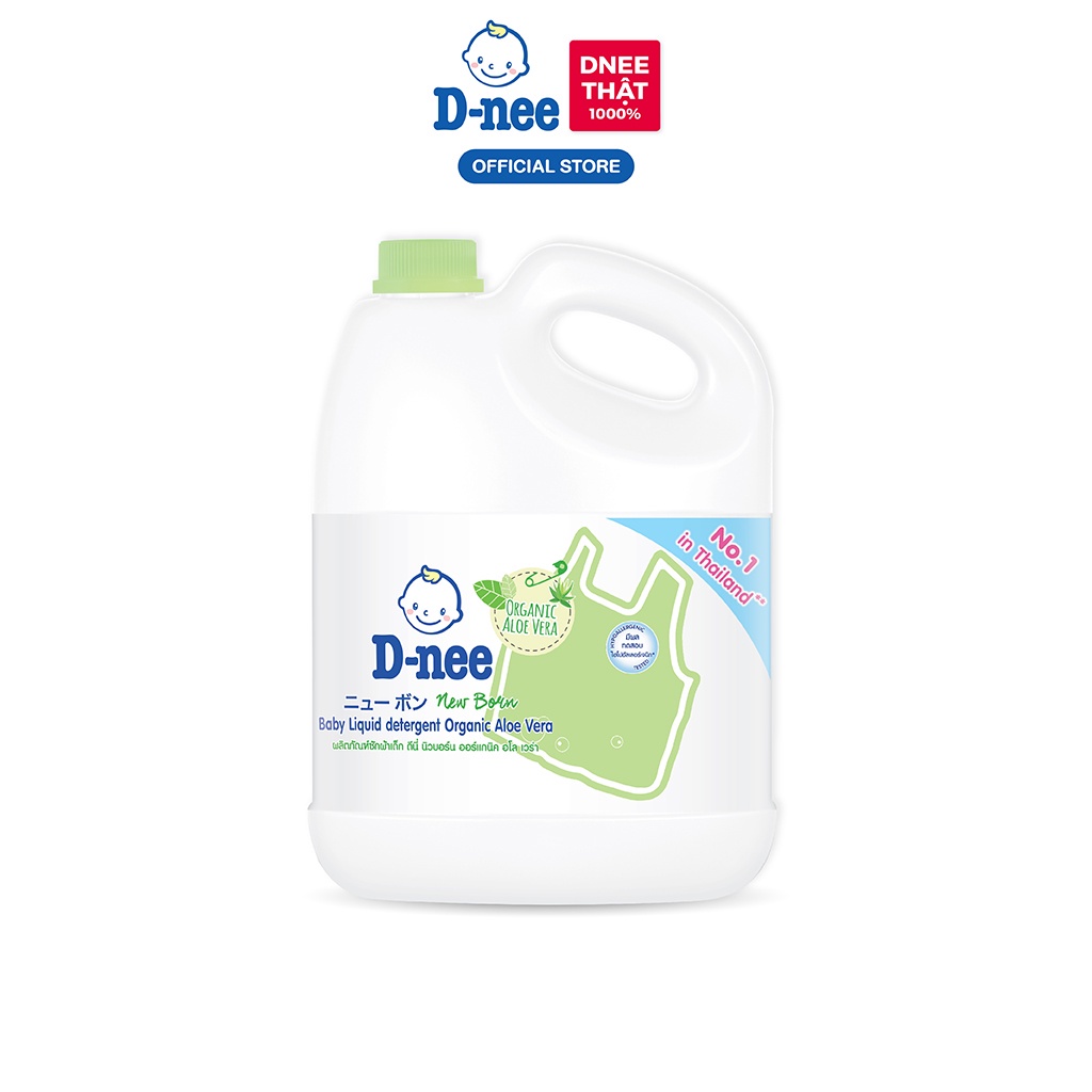 Nước giặt quần áo trẻ sơ sinh D-nee 3000ml chính hãng Đại Thịnh.