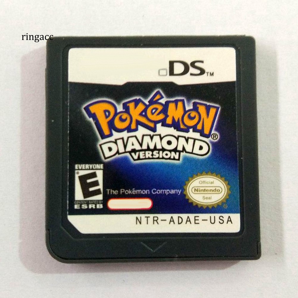 Thẻ game Pokemon Platinum/Pearl/Diamond cho máy Nintendo 3DS NDSI NDS