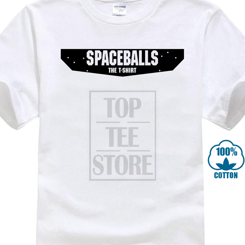 Spaceballs The Tshirt Cult 80S Movie Fashion Cotton Man Crew Neck T Shirt Top Tee