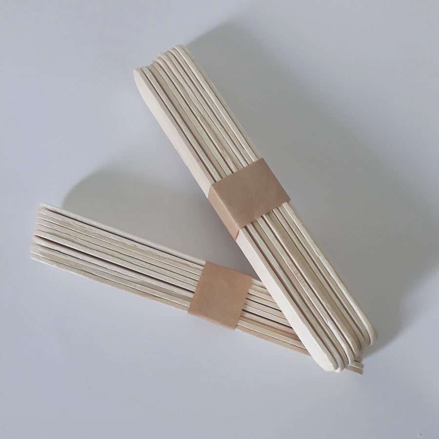 QUE GỖ WAX LÔNG - QUE ĐÈ LƯỠI
