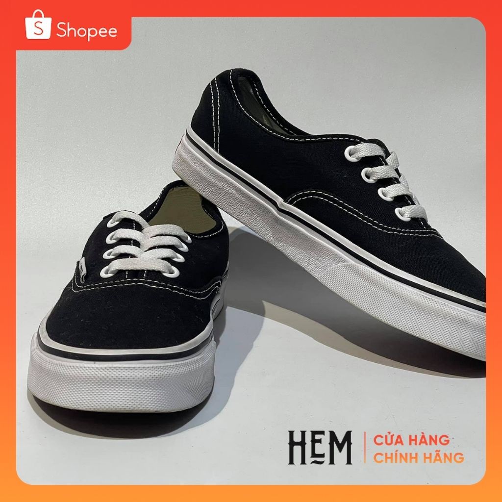 Giày 2hand Vans Authentic Black (Chính Hãng) | BigBuy360 - bigbuy360.vn