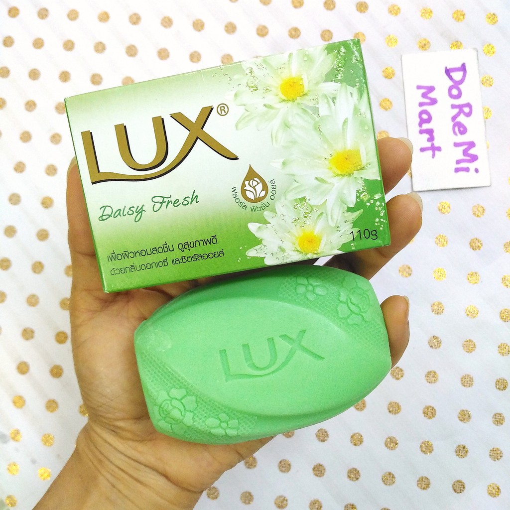 Xà phòng LUX Thái các màu bánh to 110g Thái Lan 🇹🇭 hồng, trắng, xanh tím, thơm, tắm rửa tay | BigBuy360 - bigbuy360.vn