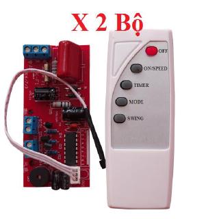 Combo 02 Bộ mạch quạt điề khiển từ xa - Hàng LOẠI 1 CÓ IC BẢO VỆ - BẢO HÀNH UY TÍN 1 ĐỔI 1