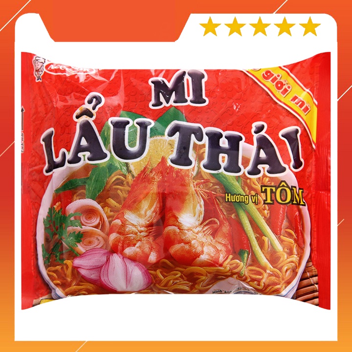 [ AN TÂM MUA HÀNG ] Mì Acecook lẩu thái tôm 80g - Đồ Ăn Đóng Hộp Lợn Bò và Gà - SQ0374