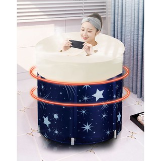 Bồn xông hơi bồn tắm spa trị liệu lam dẹp 2IN1 LOẠI DÀY CAO CẤP