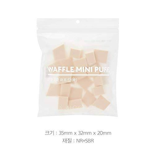 Mút trang điểm MISSHA WAFFLE MINI PUFF 20 cái