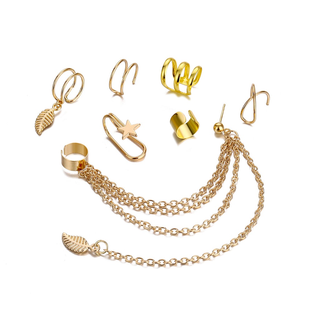 Bông Tai Hình Chiếc Lá Thời Trang Dành Cho Nữ