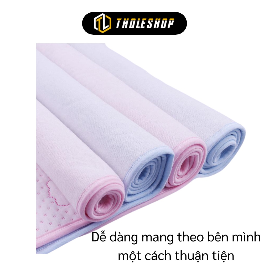 Tấm Lót Chống Thấm - Đệm Cách Nhiệt 4 Lớp Cho Bé Thoáng Khí, Không Bị Nổi Sẩy  5922