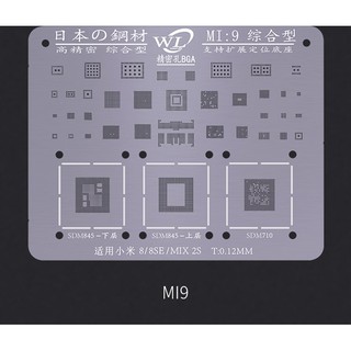 Vỉ làm chân xiaomi mi:9 8/8se/mix 2s