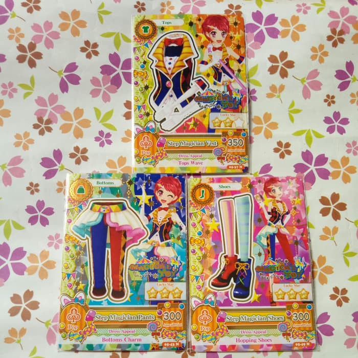 Bộ 5 Nhân Vật Aikatsu Xinh Xắn Chất Lượng