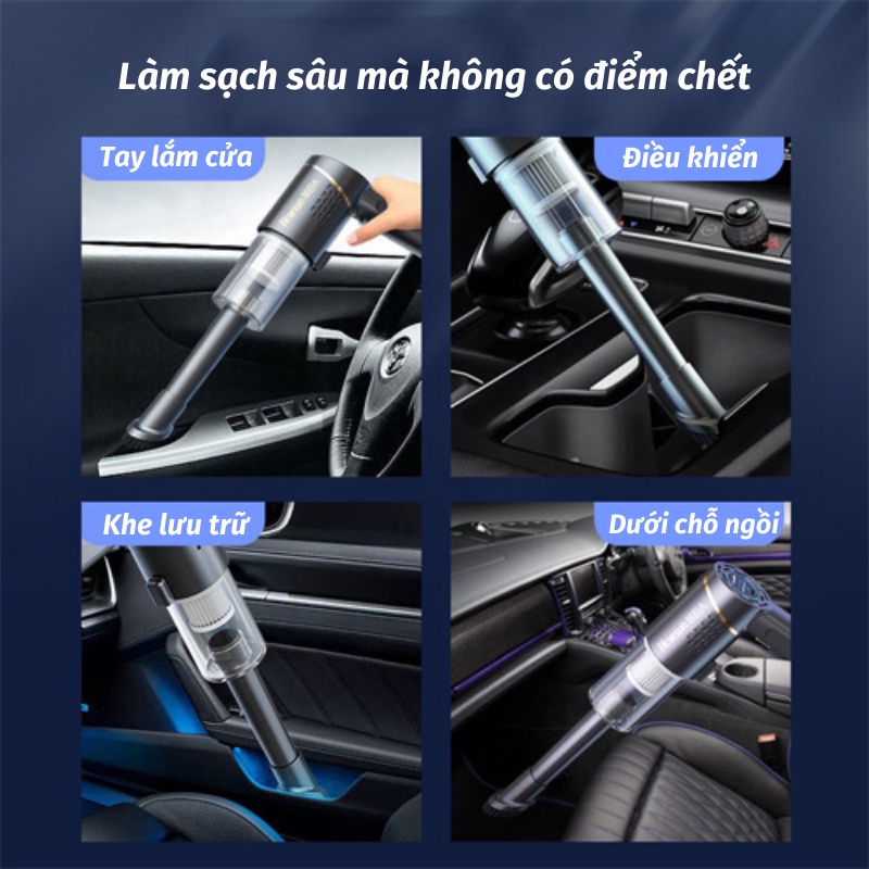 Máy Hút Bụi Máy Hút Bụi Cầm Tay Mini Dễ Dàng Sử Dụng Làm Sạch Mọi Nơi KHO GIA DỤNG TRẦN PHÚ