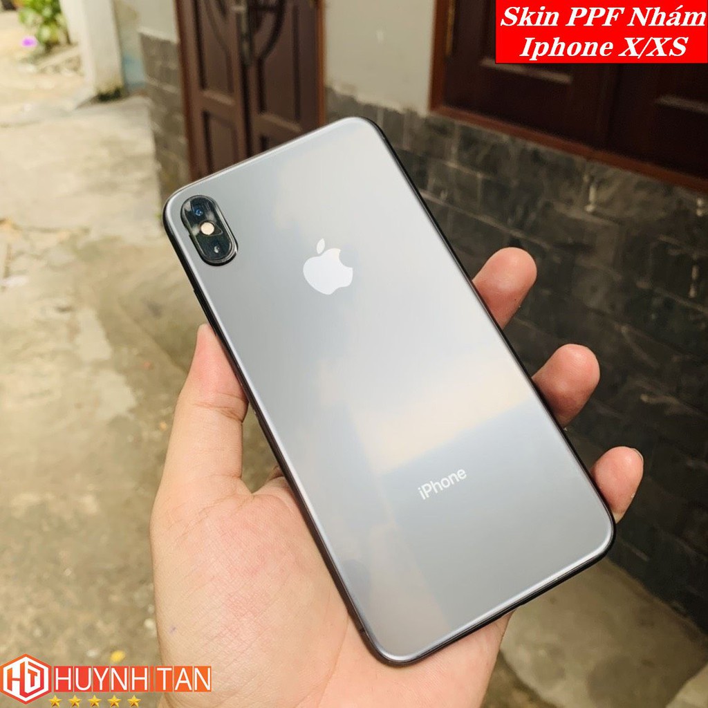 [Mua 1 tặng 1] Dán PPF Iphone X , XS bề mặt Nhám chống vân tay cực tốt