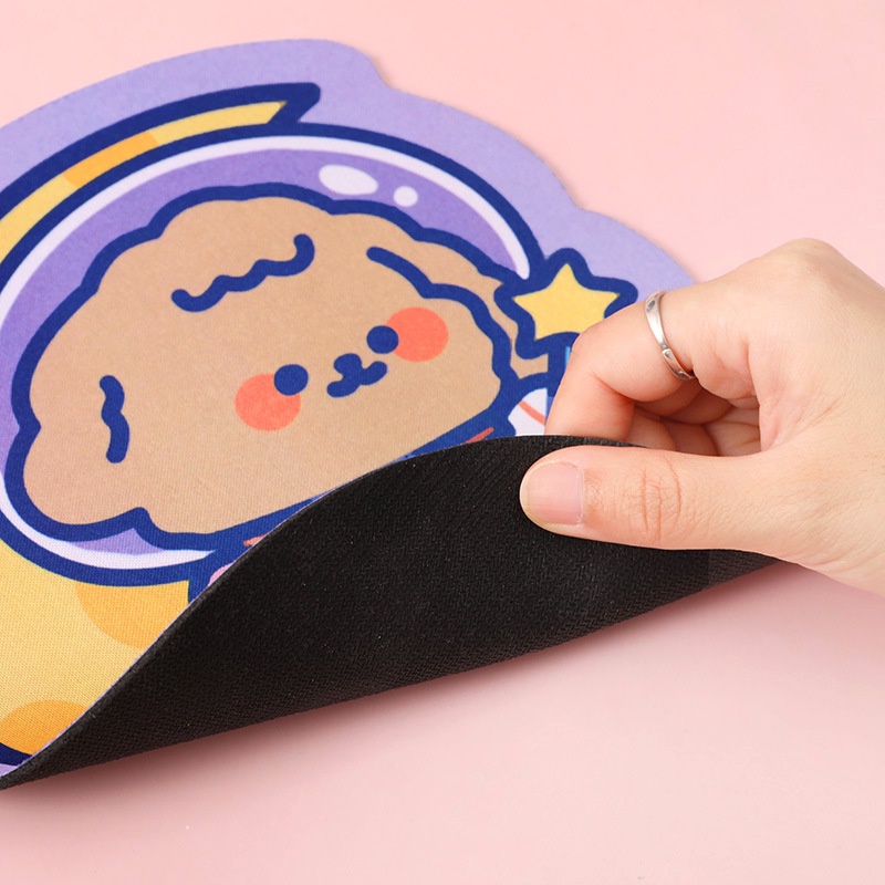 Miếng lót chuột hoạt hình cute cao su cỡ lớn kích thước 23cm, tấm pad chuột máy tính, đế bàn lót chuột rẻ HOTTRENDING