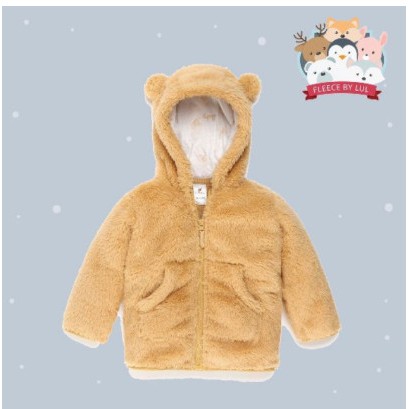 Áo khoác lông tai gấu siêu mềm mịn Lullaby