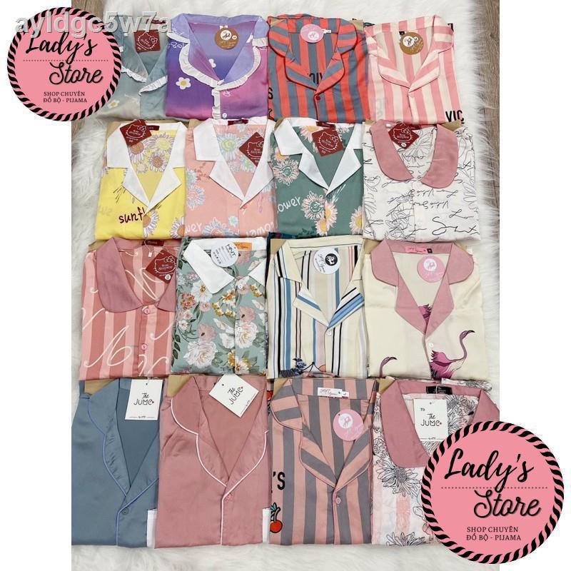 MẪU MỚI ☘Đồ Bộ Pijama - Lụa Tay Ngắn Cao Cấp
