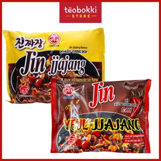 Mì xốt tương đen Jin Jjajang Ottogi 75g,135g
