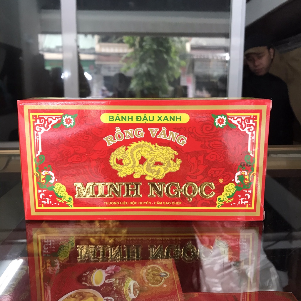 Bánh đậu xanh rồng vàng Minh Ngọc A6 240g - Đặc sản Hải Dương