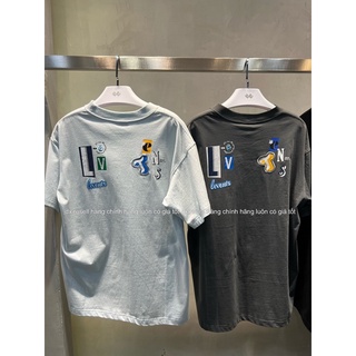 Áo Thun Levents® COLLEDGE ART TEE LIGHT BLUE / DARK GREY Unisex dx.resell