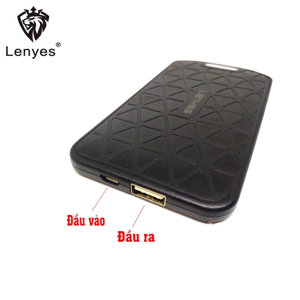 Pin Sạc Dự Phòng Lenyes LJ103 3000mAh - Chính Hãng