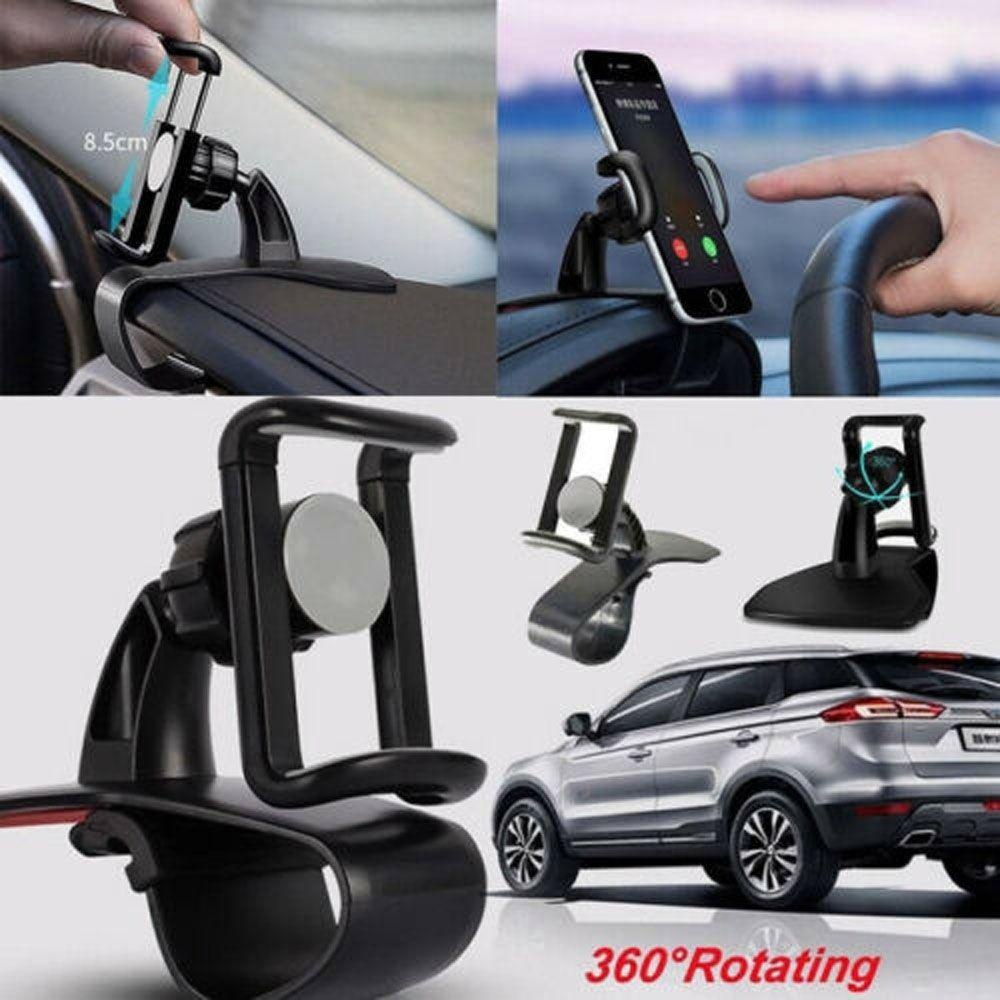 Giá Đỡ Điện Thoại HUD Chống Trượt Xoay 360 Độ Gắn Bảng Điều Khiển Xe Hơi Chất Lượng Cao