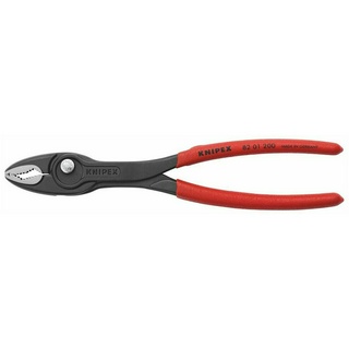 Kìm chuyên mở ốc twin grip khớp trượt với tay cầm bằng nhựa knipex 82 01 200 - hàng chính hãng đức
