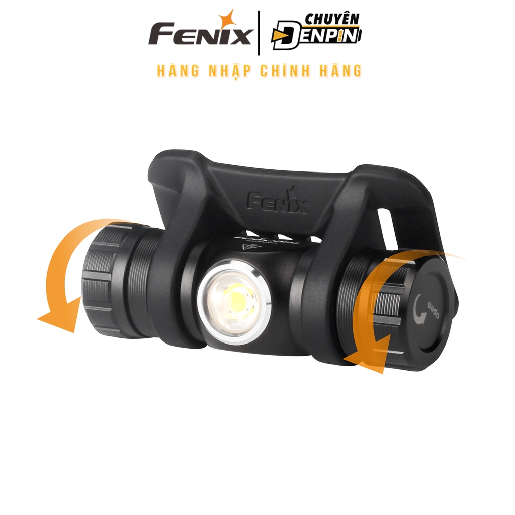 Đèn Pin Đội Đầu siêu nhẹ Fenix HM23, công suất 240 lumens, chiếu xa 50m, dùng 1 pin AA, kèm dây đeo đầu phản quang.