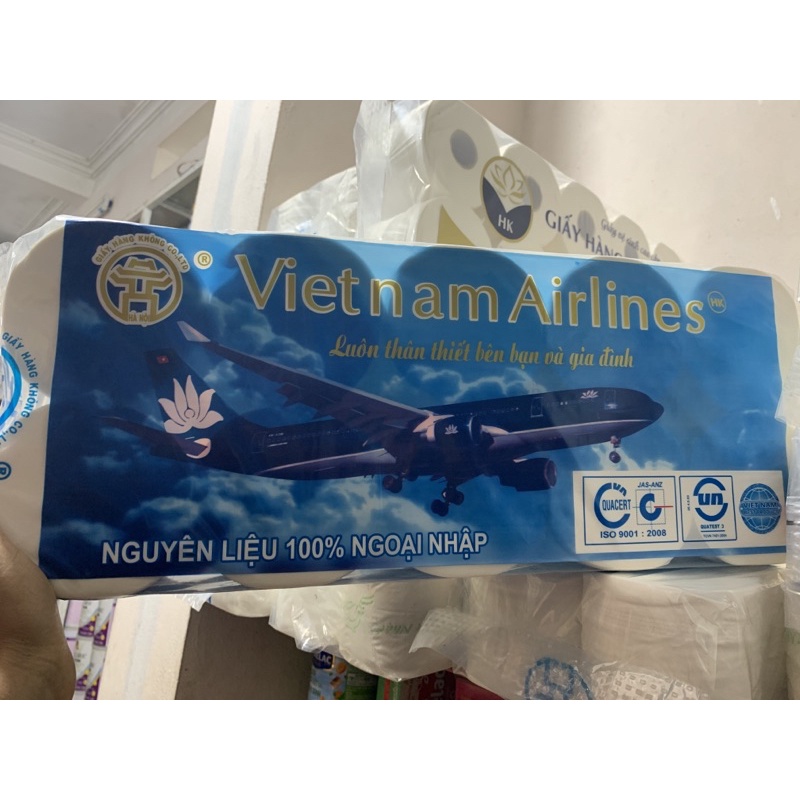 Bịch giấy vệ sinh viet nam Ảirlines loại đẹp