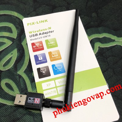 USB thu wifi PIX-Link LV-UW10 có ănten