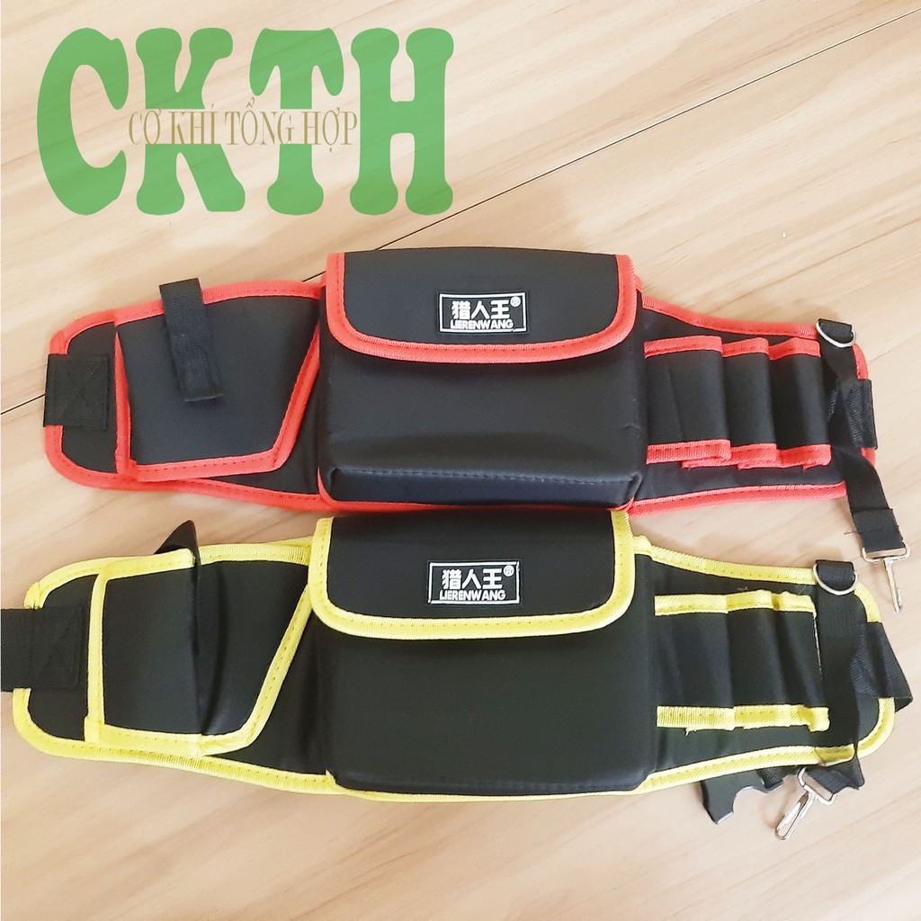 TÚI ĐỒ NGHỀ ĐỰNG MÁY KHOAN PIN TÚI ĐỰNG MÁY KHOAN ĐEO BỤNG 3 LỚP SIÊU DÀY ĐỰNG DỤNG CỤ SỬA CHỮA ĐA NĂNG