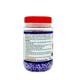 Phân tan chậm Hàn Quốc NPK 15-15-15 - Lọ 150gram