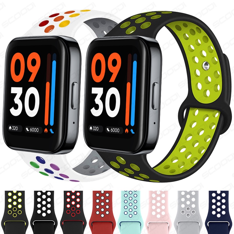 Dây Đeo Silicone Thể Thao Cho Đồng Hồ Thông Minh Realme Watch 3