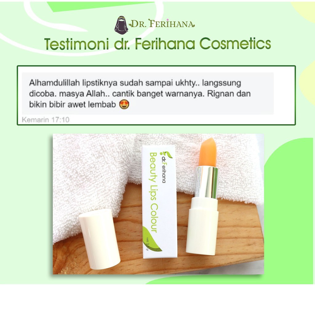 (hàng Mới Về) Son Môi Màu Sắc Thời Trang Thương Hiệu Dr. Ferihana | BigBuy360 - bigbuy360.vn