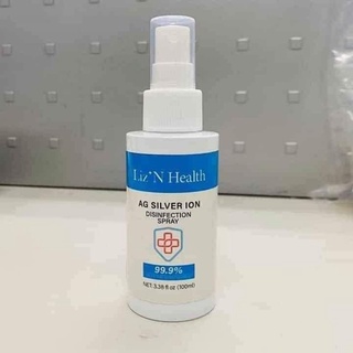 Nước rửa tay xịt khuẩn, sát khuẩn ,khử khuẩn, khử trùng nano bạc 100ml - Nano silver - Liz'N Health Hàng chính hãng