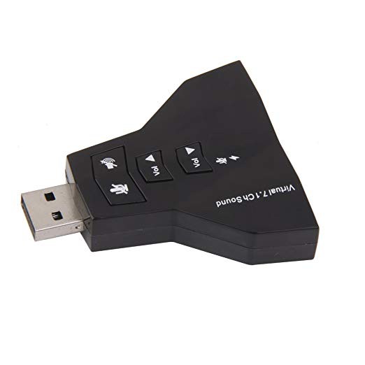 USB ra Sound 3D Virtual 7.1 Phi Thuyền 4 Cổng