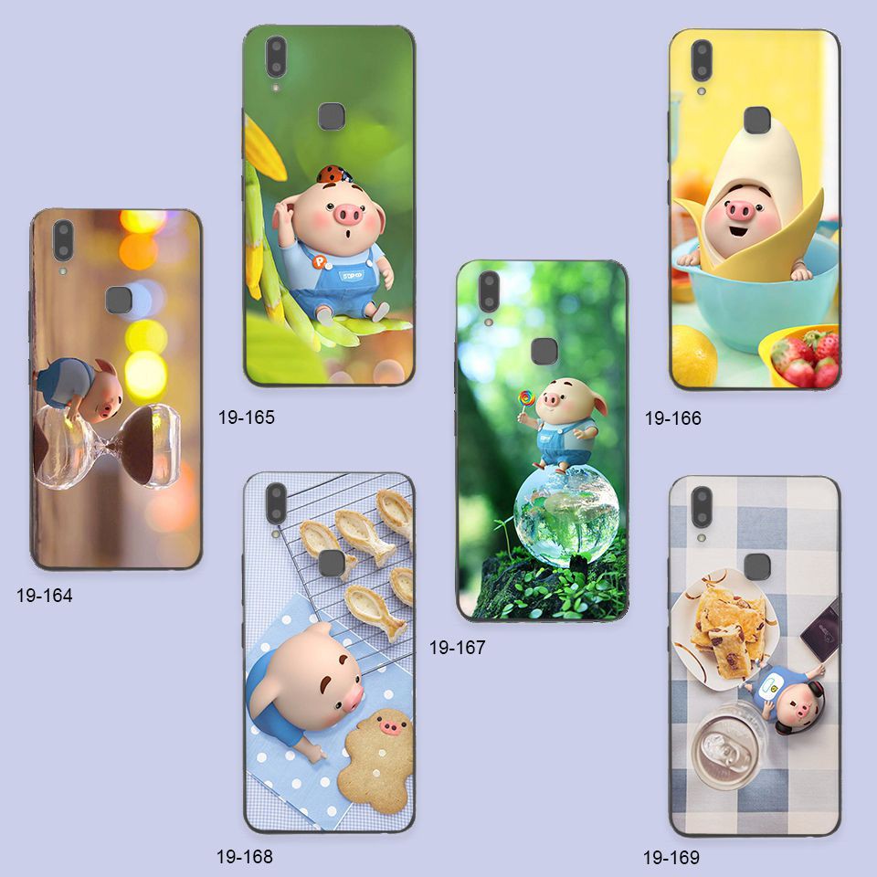 Skin dán Vivo Y83, Y91 hình Heo con dễ thương