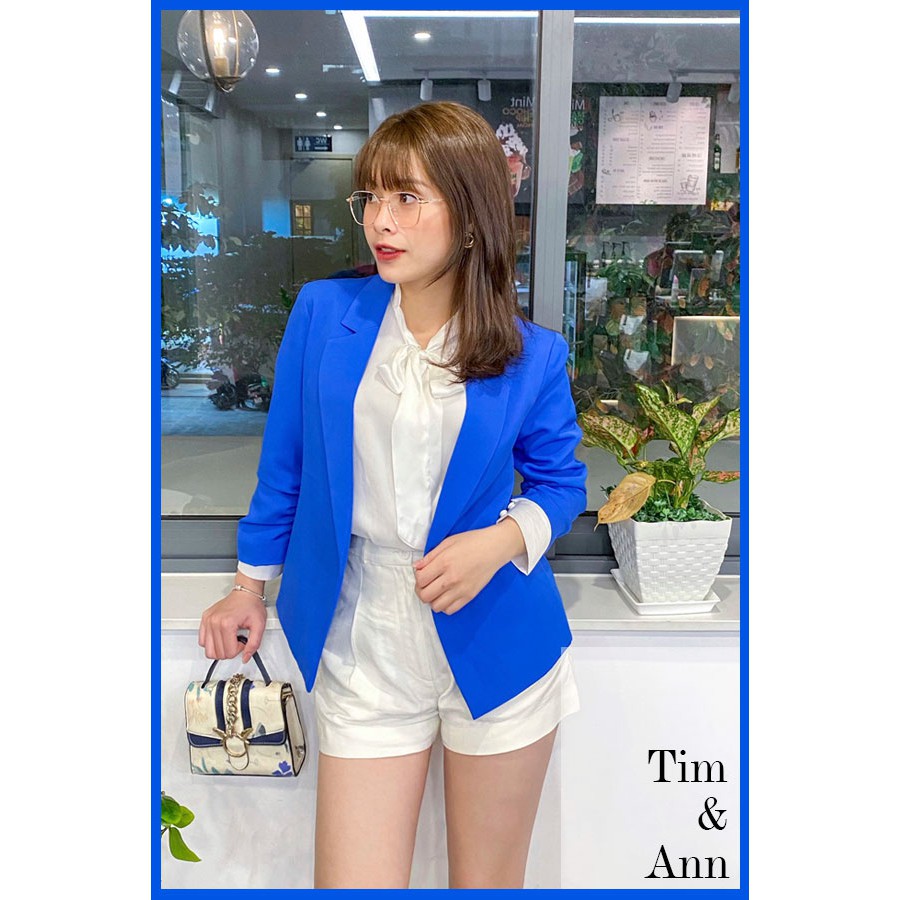 Quần Short Nữ Trắng Ống Rộng 0107CR - Thời Trang Nữ Tim & Ann