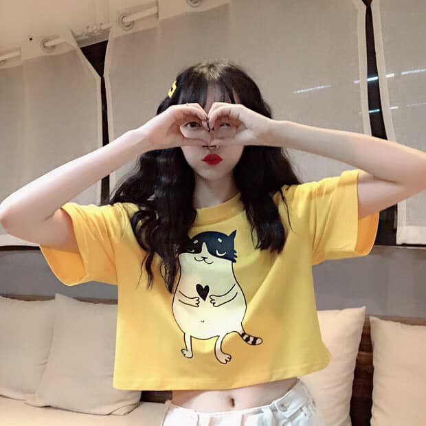 ÁO CROPTOP, ÁO CROPTOP Tay Ngắn NỮ, ÁO CROP ĐẸP, ÁO XINH, ÁO HOT, ÁO THUN LỬNG ULZZANG